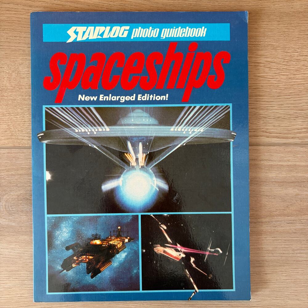 Starlog Magazine Photo Guidebook Spaceships New Enlarged Edition 1982